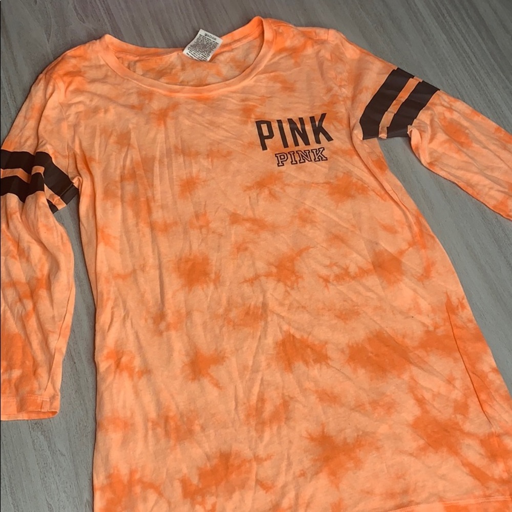 VS Pink Baseball Tee